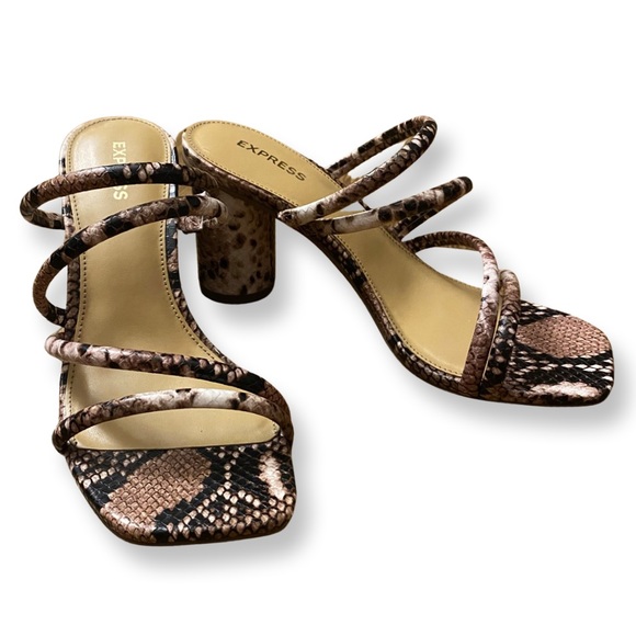 Express Shoes - Express Block heel Sandals size 7